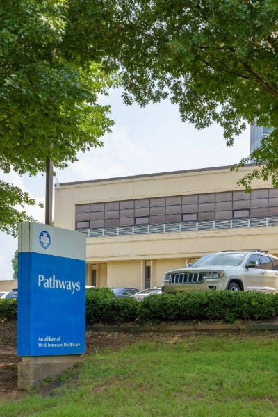 Pathways Sign outside the building